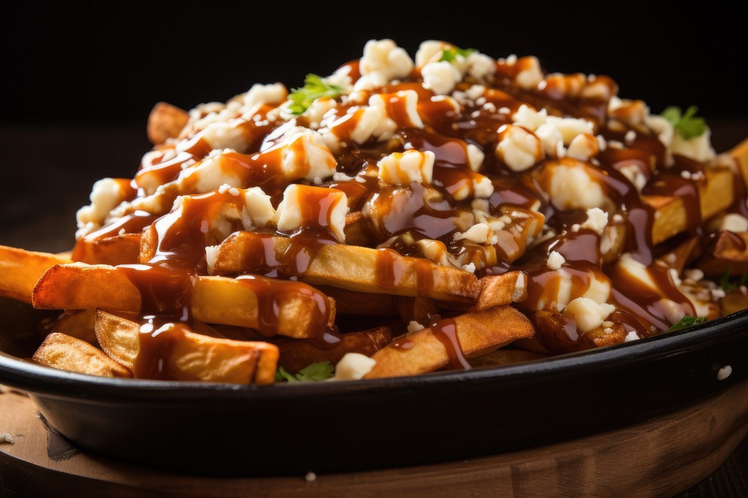 Satisfy your cravings with our POUTINE options. Crispy Fries, rich Gravy, Cheese Curds, and your choice of Protein create the perfect comfort food experience at Anas Shawarma.